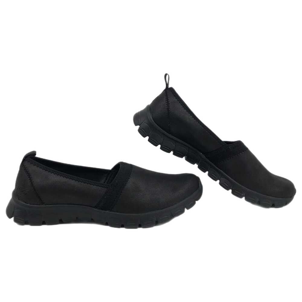 Skechers Black EZ Flex Slip-On Sneakers | Size 9 - Casual Comfort